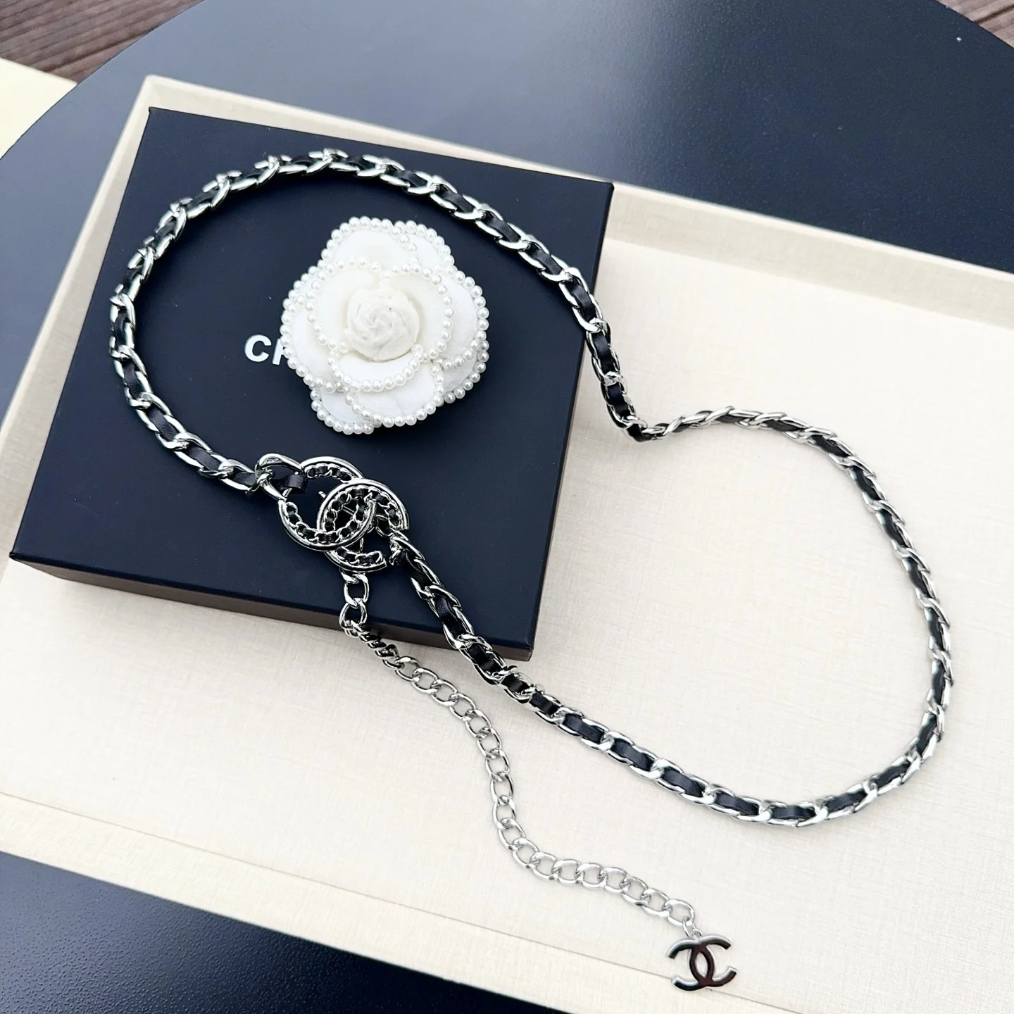 CHANEL Belts Braided Calfskin A80202608050468 - Image 2