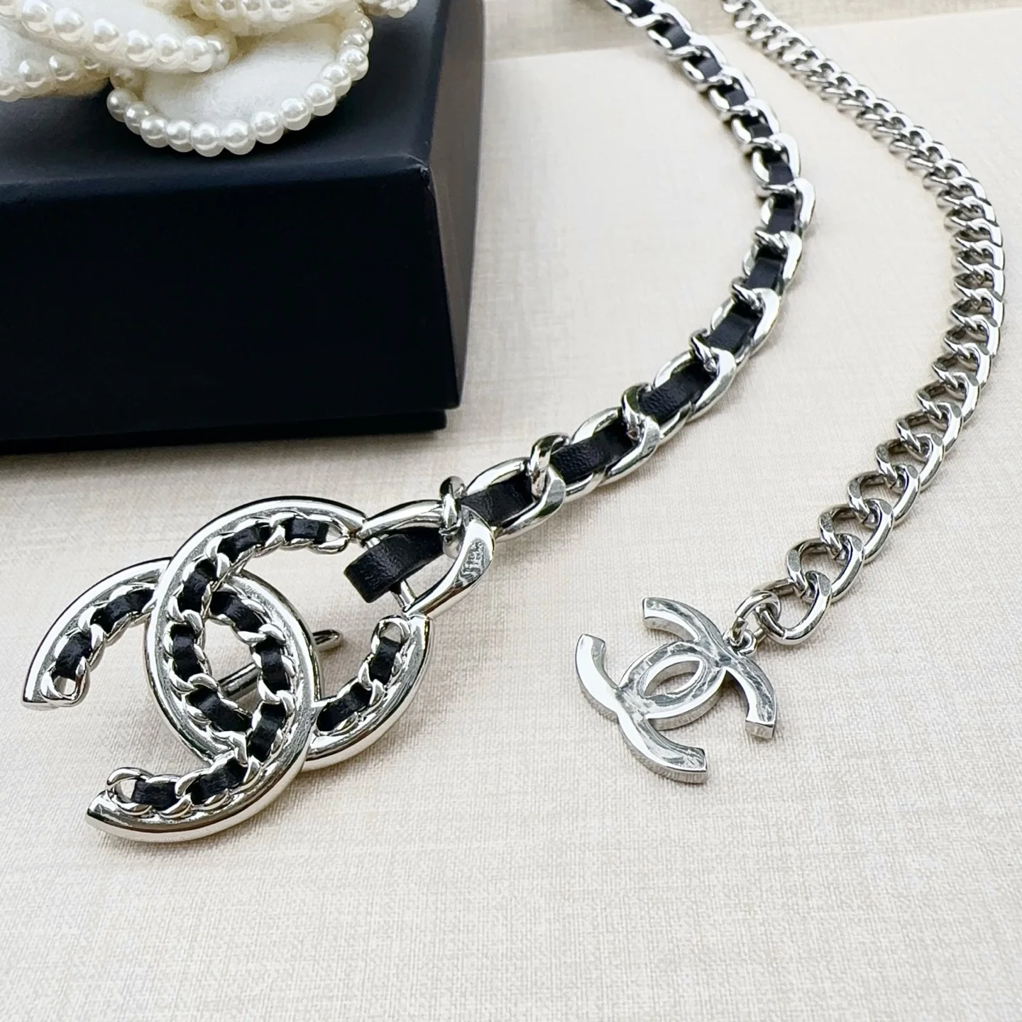 CHANEL Belts Braided Calfskin A80202608050468 - Image 4