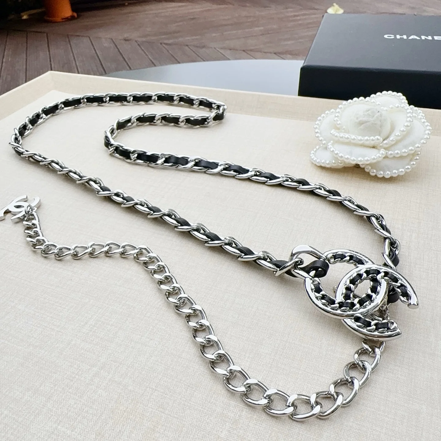 CHANEL Belts Braided Calfskin A80202608050468 - Image 5