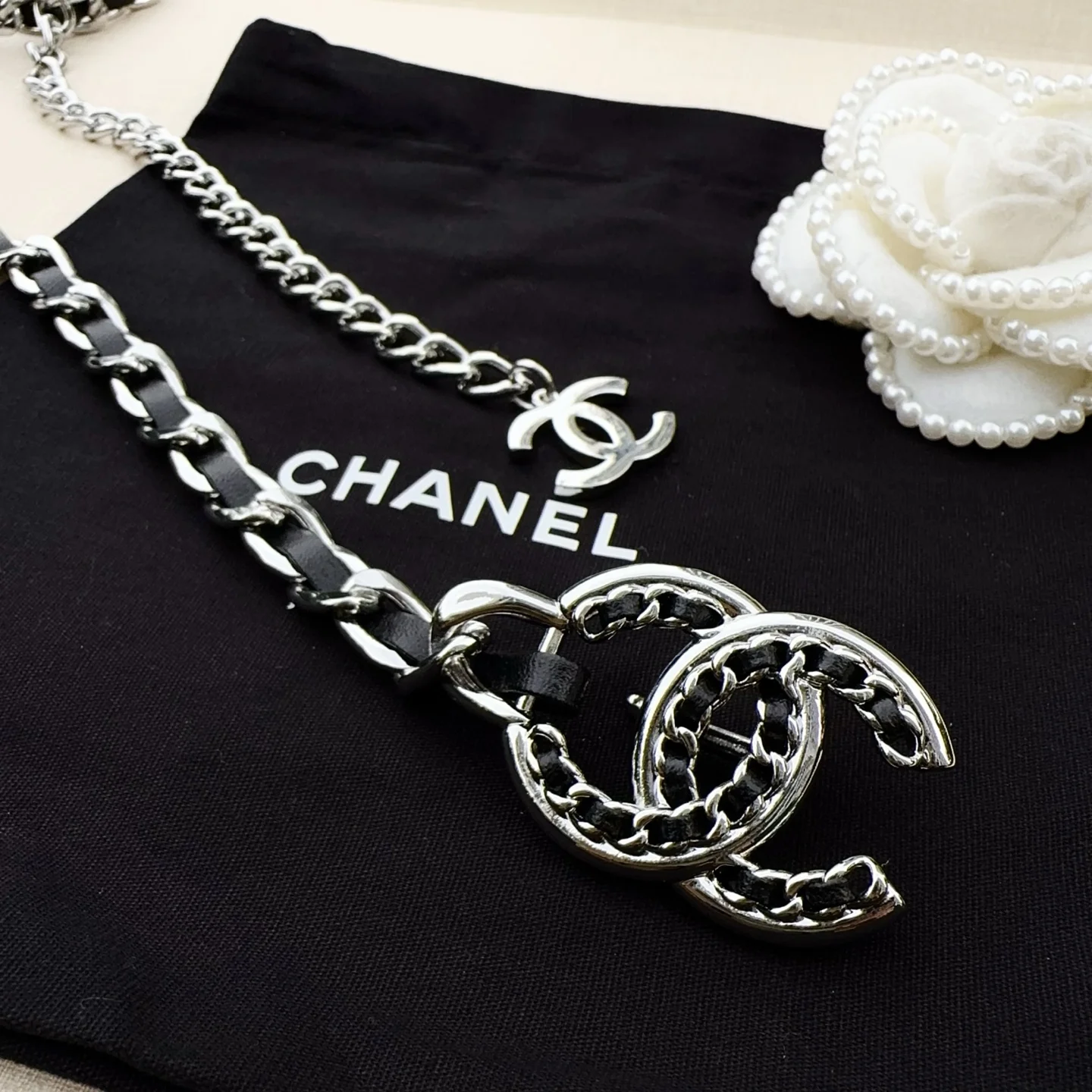 CHANEL Belts Braided Calfskin A80202608050468 - Image 6