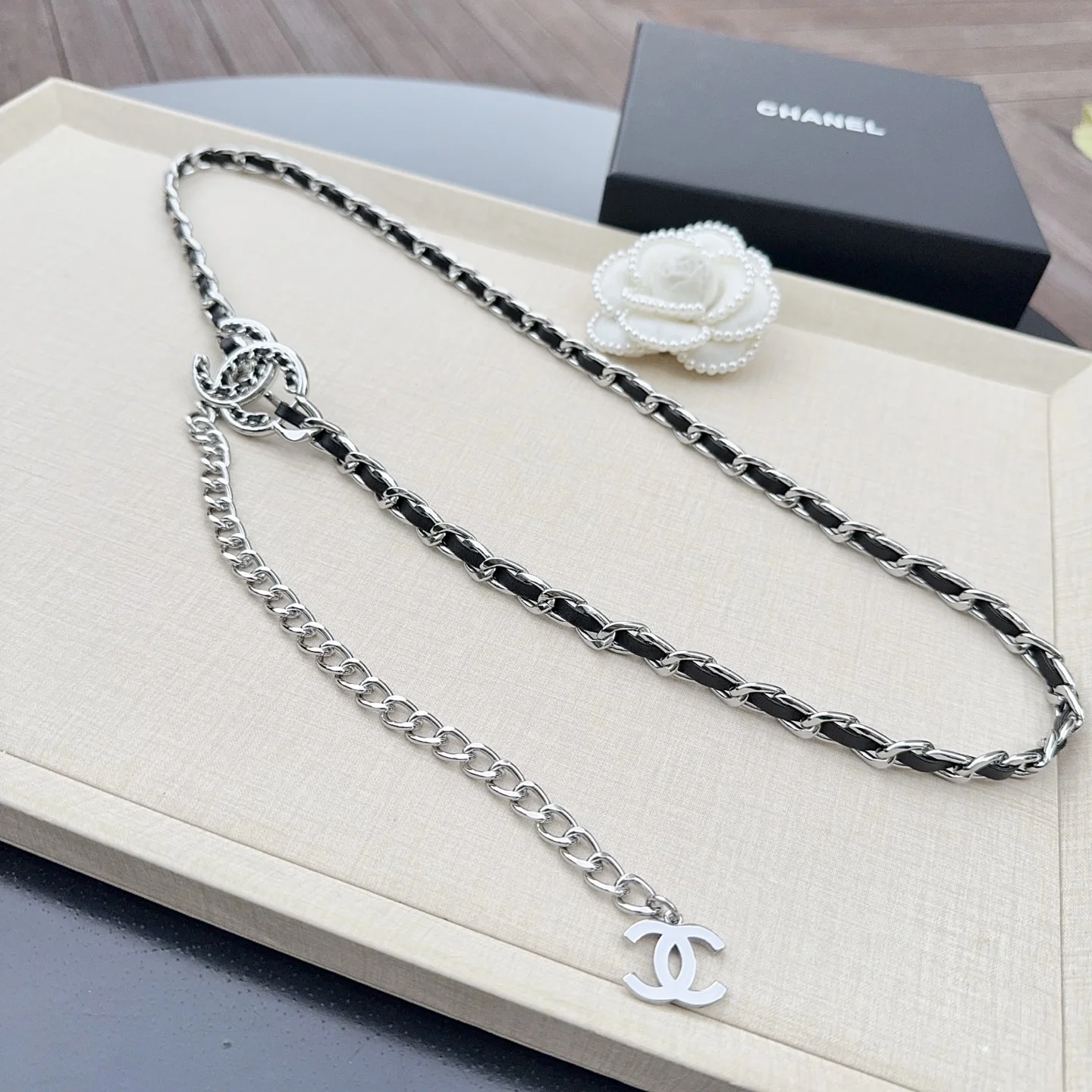 CHANEL Belts Braided Calfskin A80202608050468 - Image 9