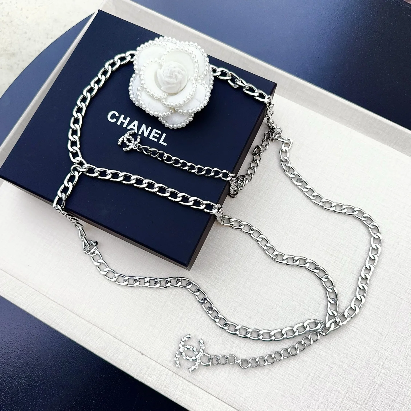 CHANEL Belts Brass Diamond A70202608050394 - Image 2
