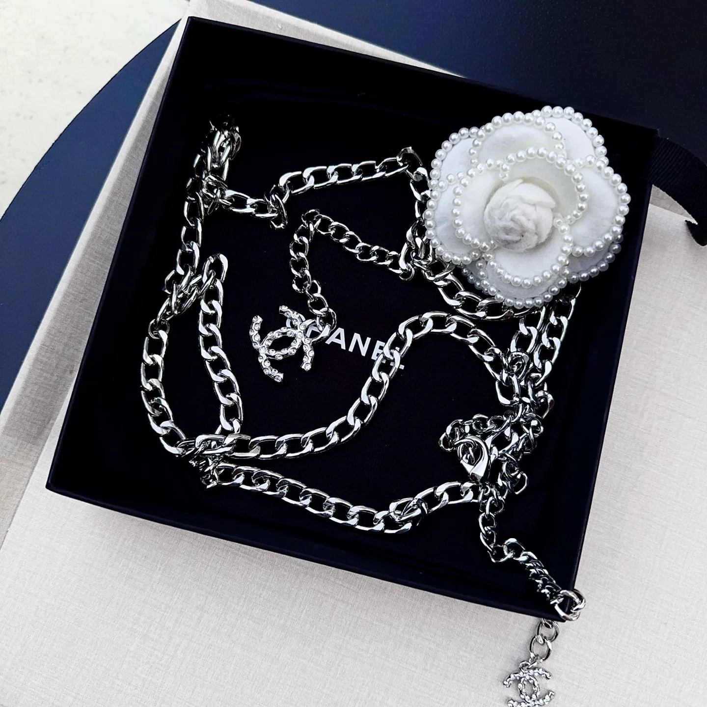 CHANEL Belts Brass Diamond A70202608050394 - Image 3