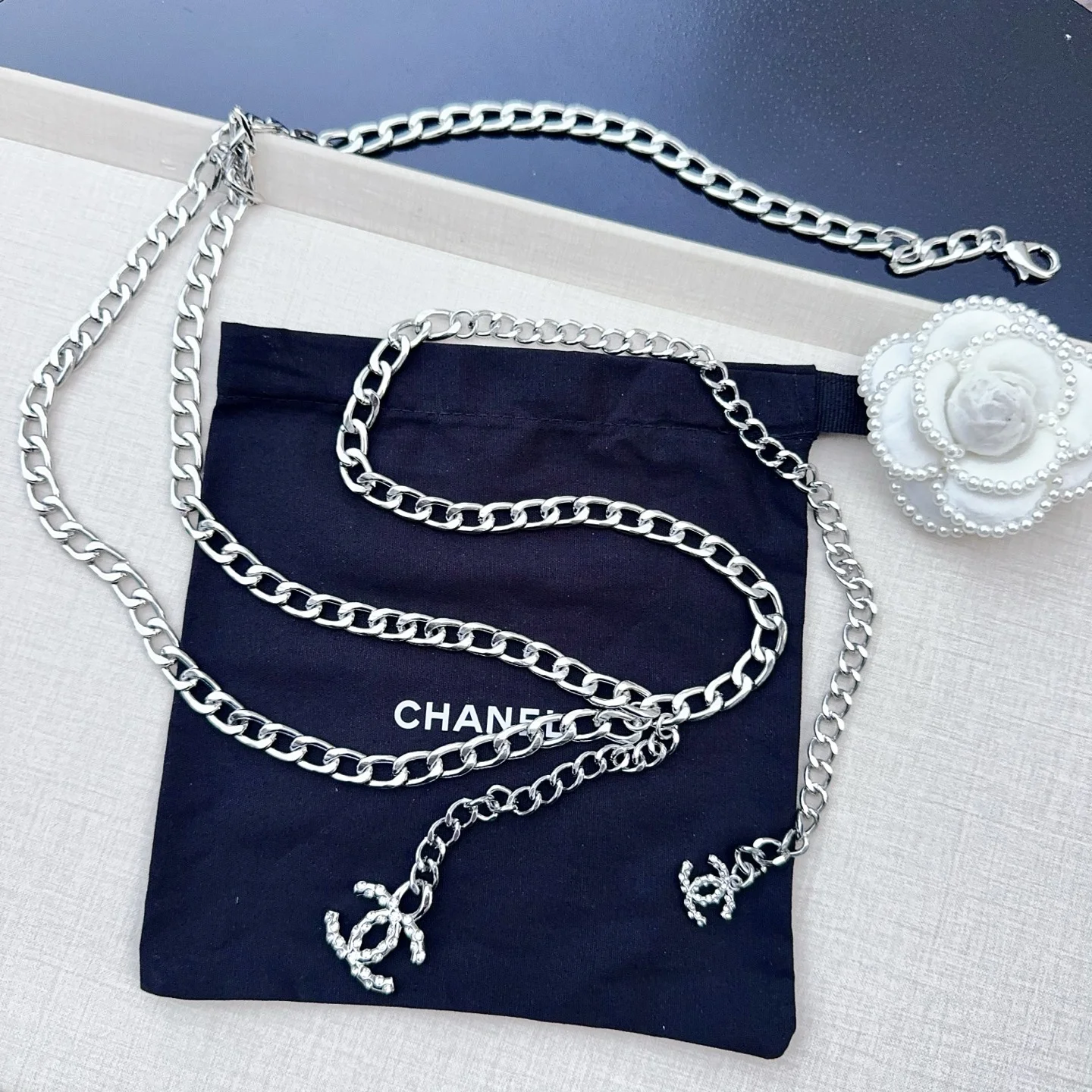 CHANEL Belts Brass Diamond A70202608050394 - Image 5