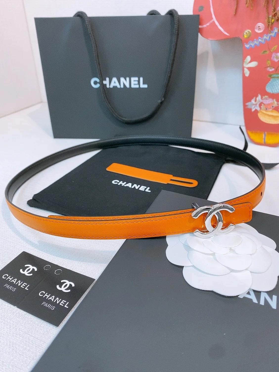 CHANEL Belts Calf Leather A60202608050779
