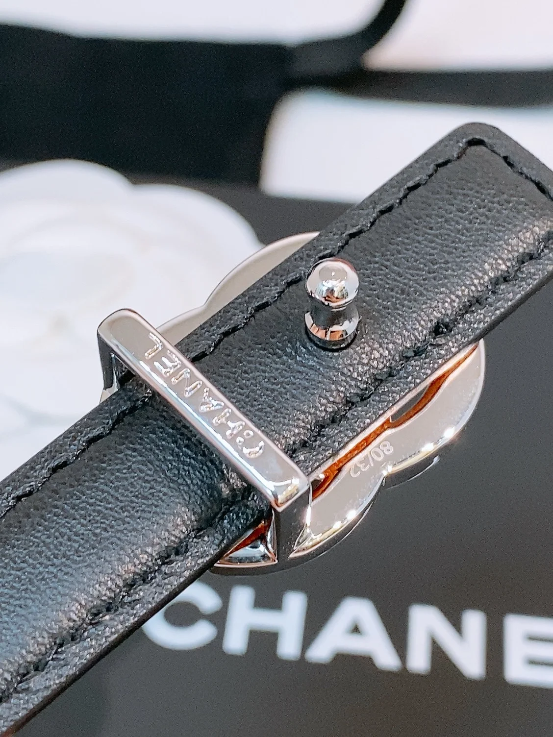 CHANEL Belts Calf Leather A60202608050779 - Image 4