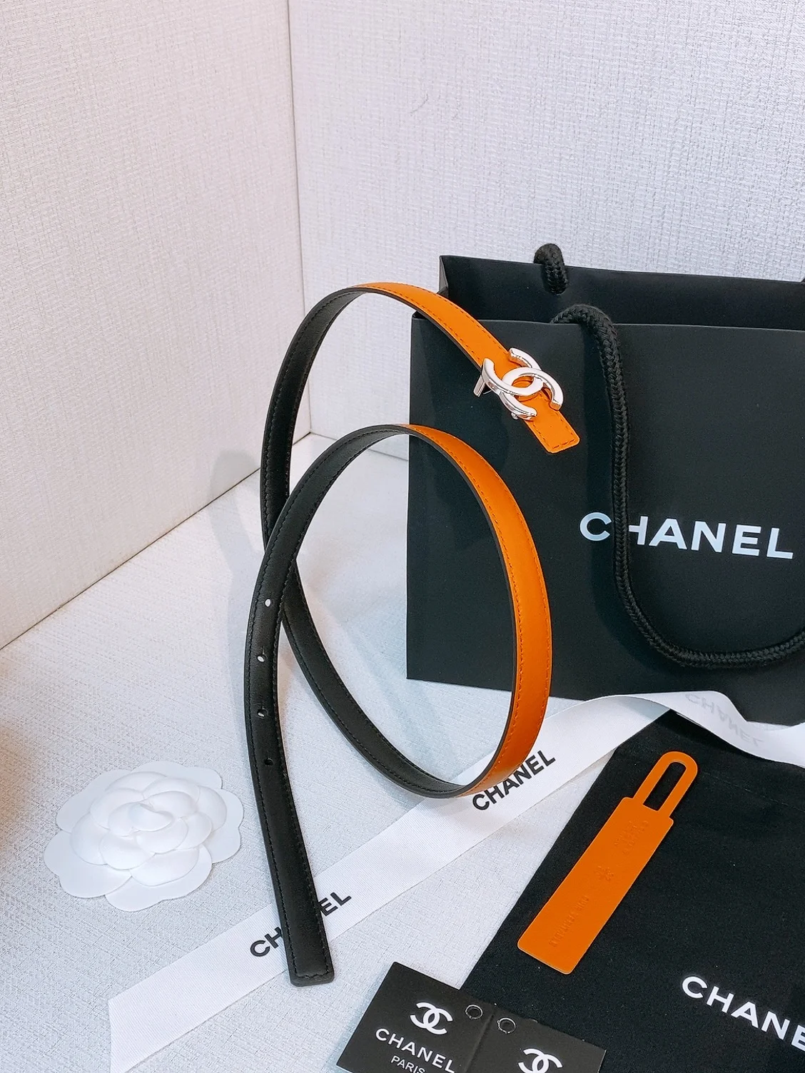 CHANEL Belts Calf Leather A60202608050779 - Image 5
