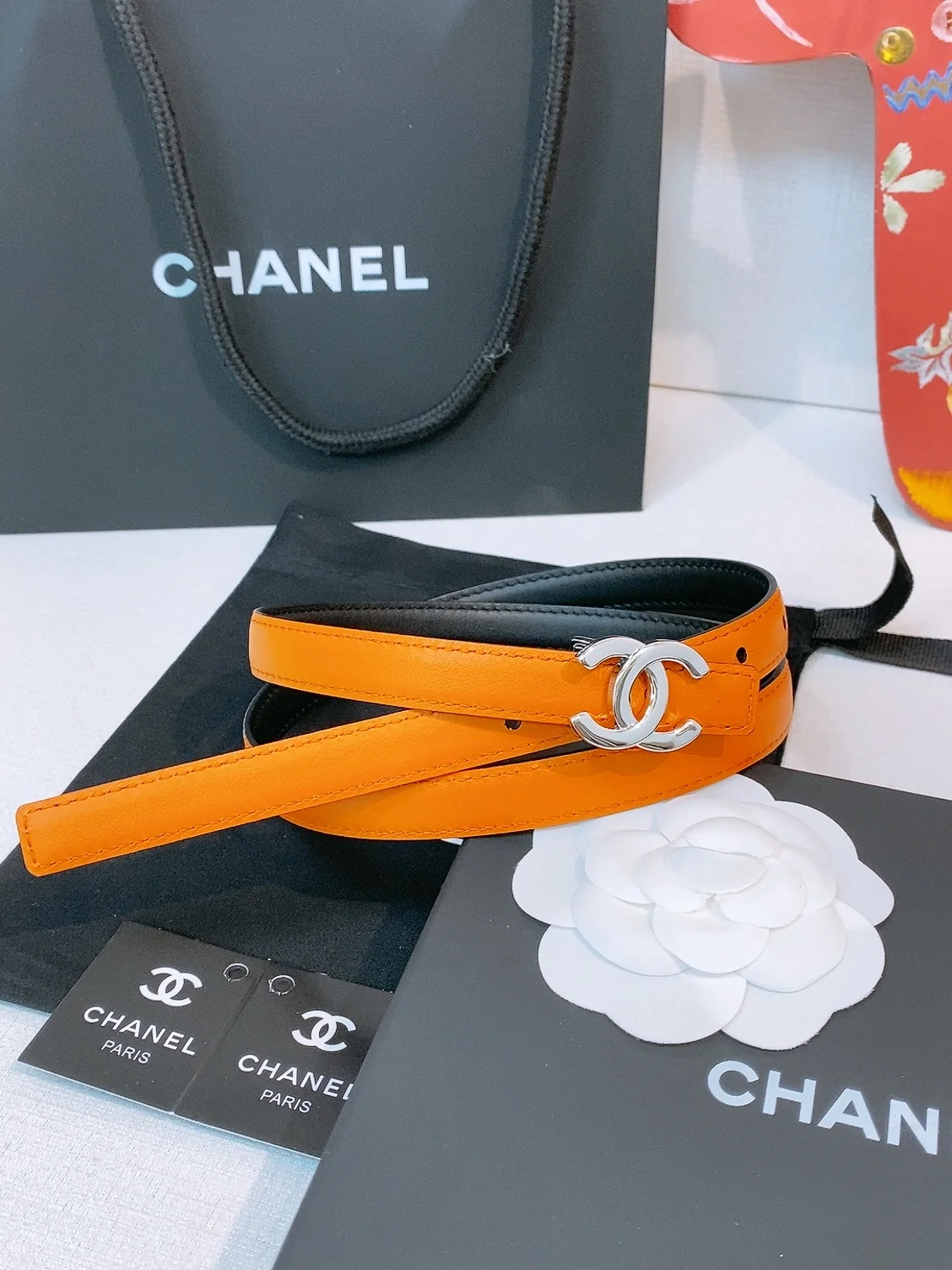 CHANEL Belts Calf Leather A60202608050779 - Image 6