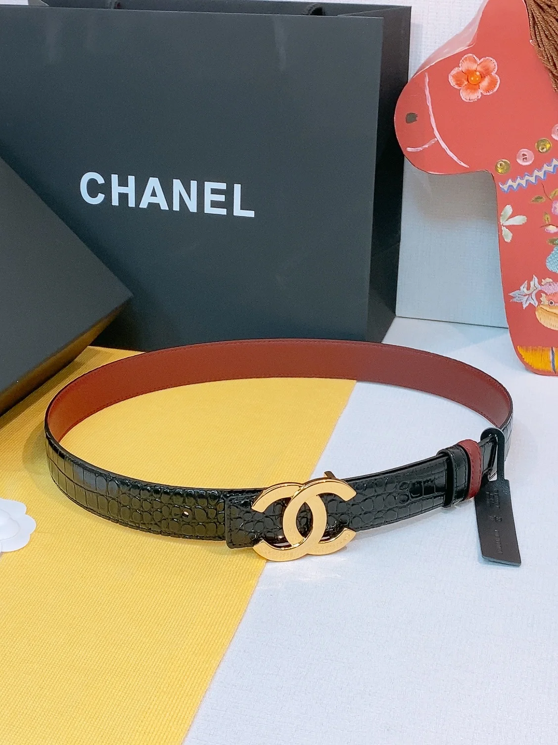 CHANEL Belts Calf Leather A70202608050577