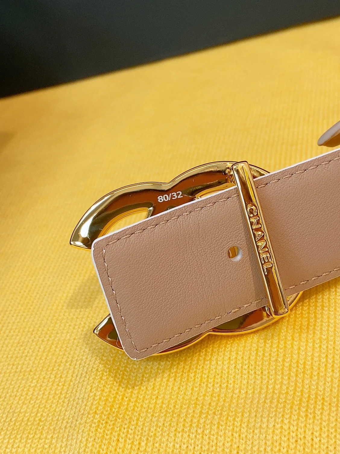 CHANEL Belts Calfskin Leather One Size A70202608050578 - Image 2
