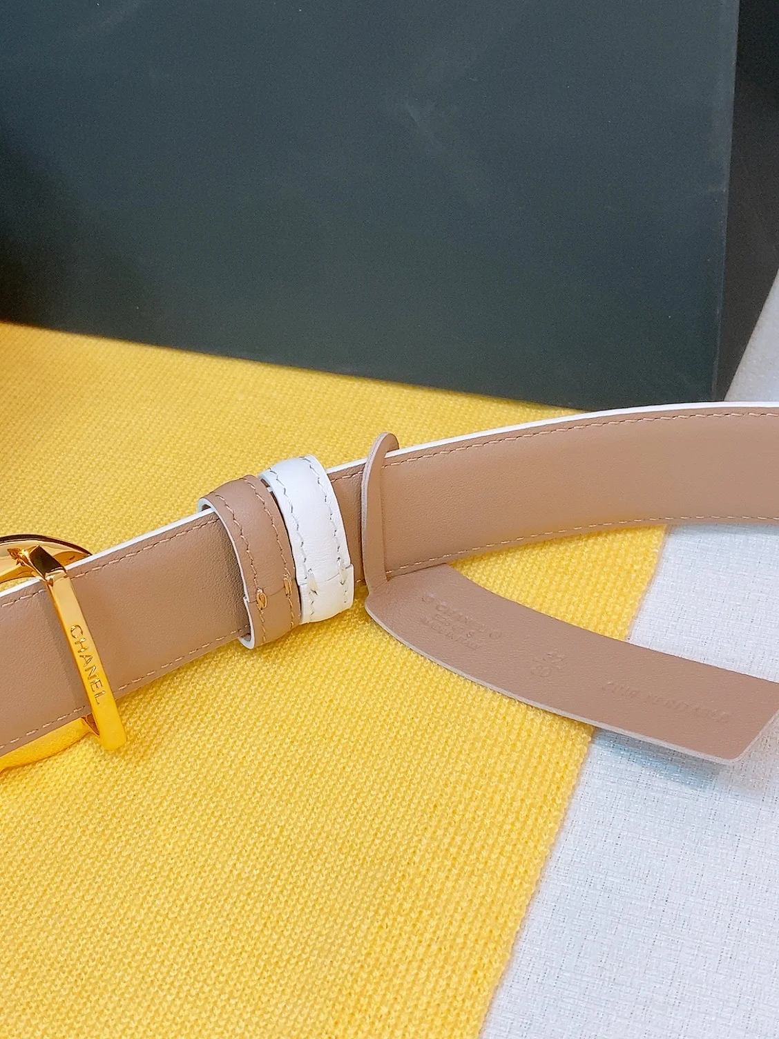 CHANEL Belts Calfskin Leather One Size A70202608050578 - Image 5