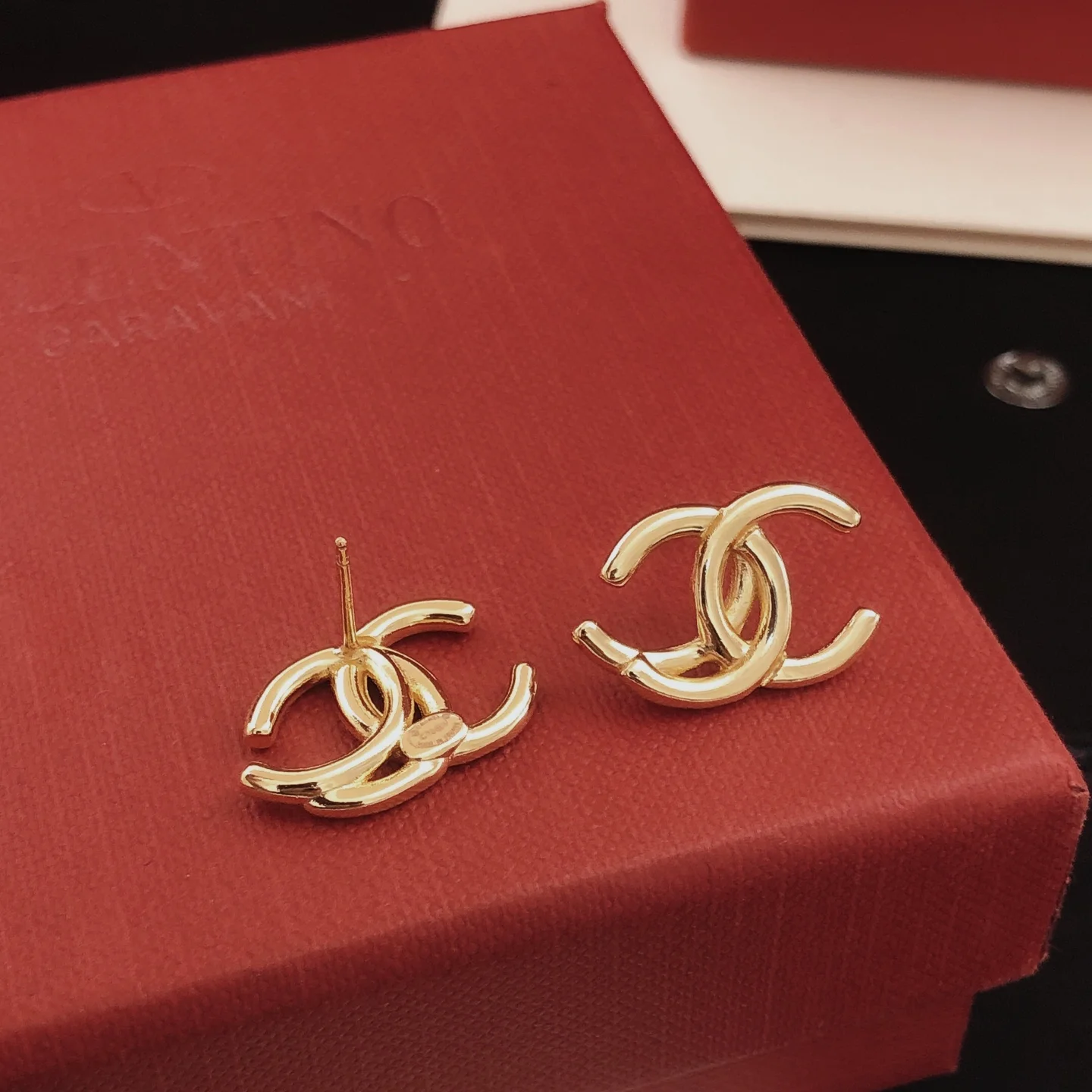 CHANEL Earrings Brass E0202608050060 - Image 6