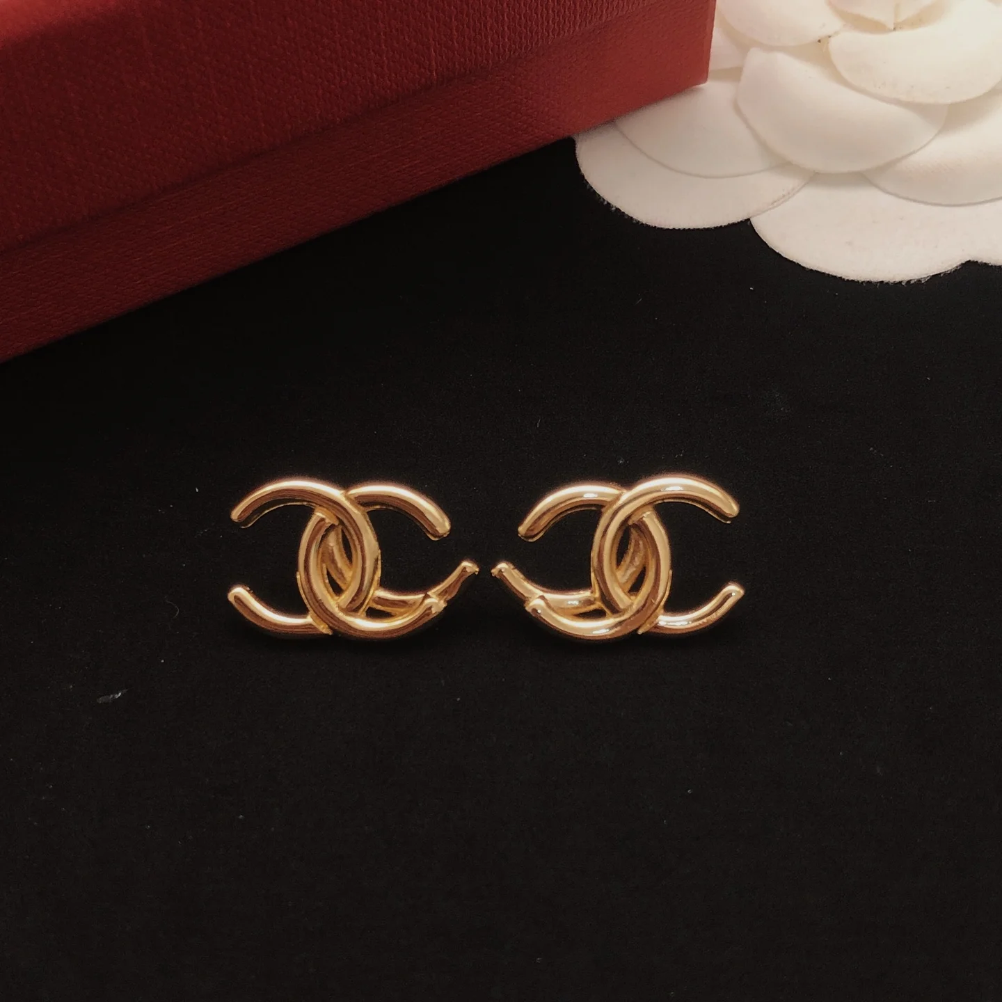 CHANEL Earrings Brass E0202608050060 - Image 8