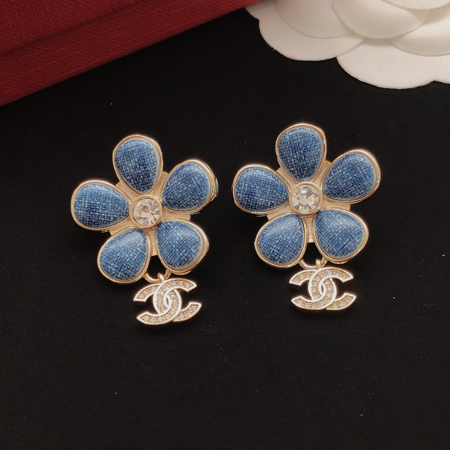 CHANEL Earrings Brass F5202608050069