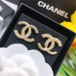 CHANEL Earrings Gold One Size E0202608050067