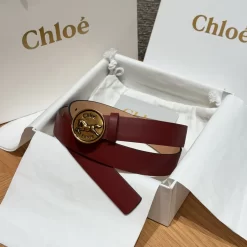 CHLOE Belts Calf Leather One Size 2.5cm Width A70202608050027