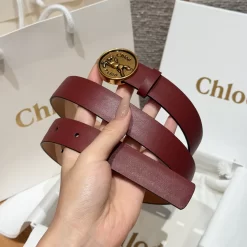 Alternative view of CHLOE Belts Calf Leather One Size 2.5cm Width A70202608050027