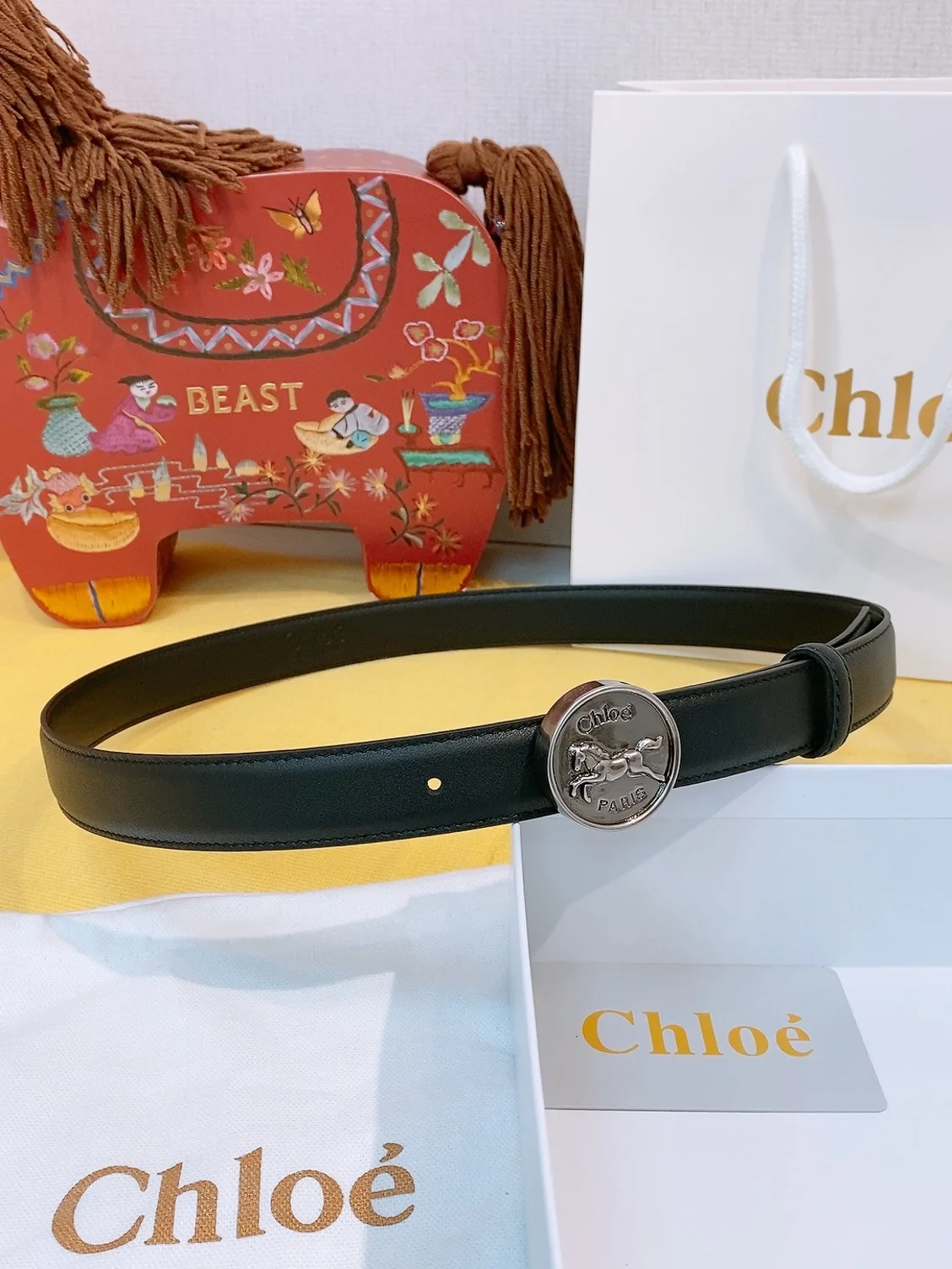 CHLOE Belts Calfskin Leather One Size A70202608050482