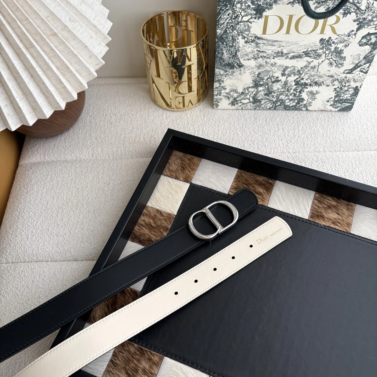 DIOR Belts Calf Leather A60202608050783