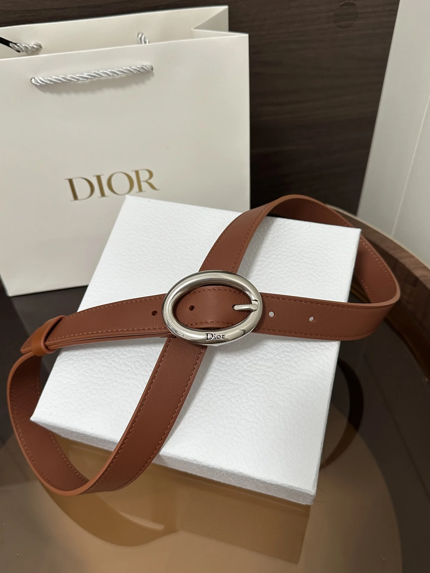 DIOR Belts Calfskin Leather A60202608050391