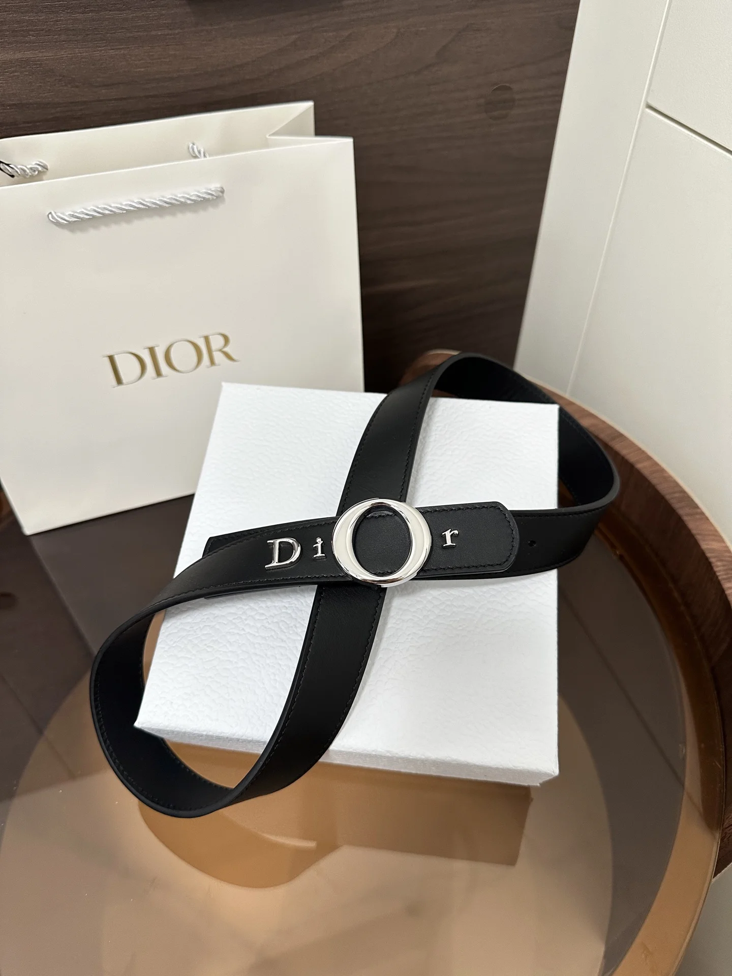 DIOR Belts Calfskin Leather One Size 3.0cm Width A70202608050345