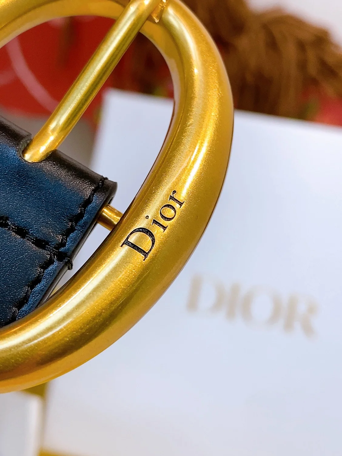 DIOR Belts Calfskin Leather P160 2.5cm Width A60202608050737 - Image 3