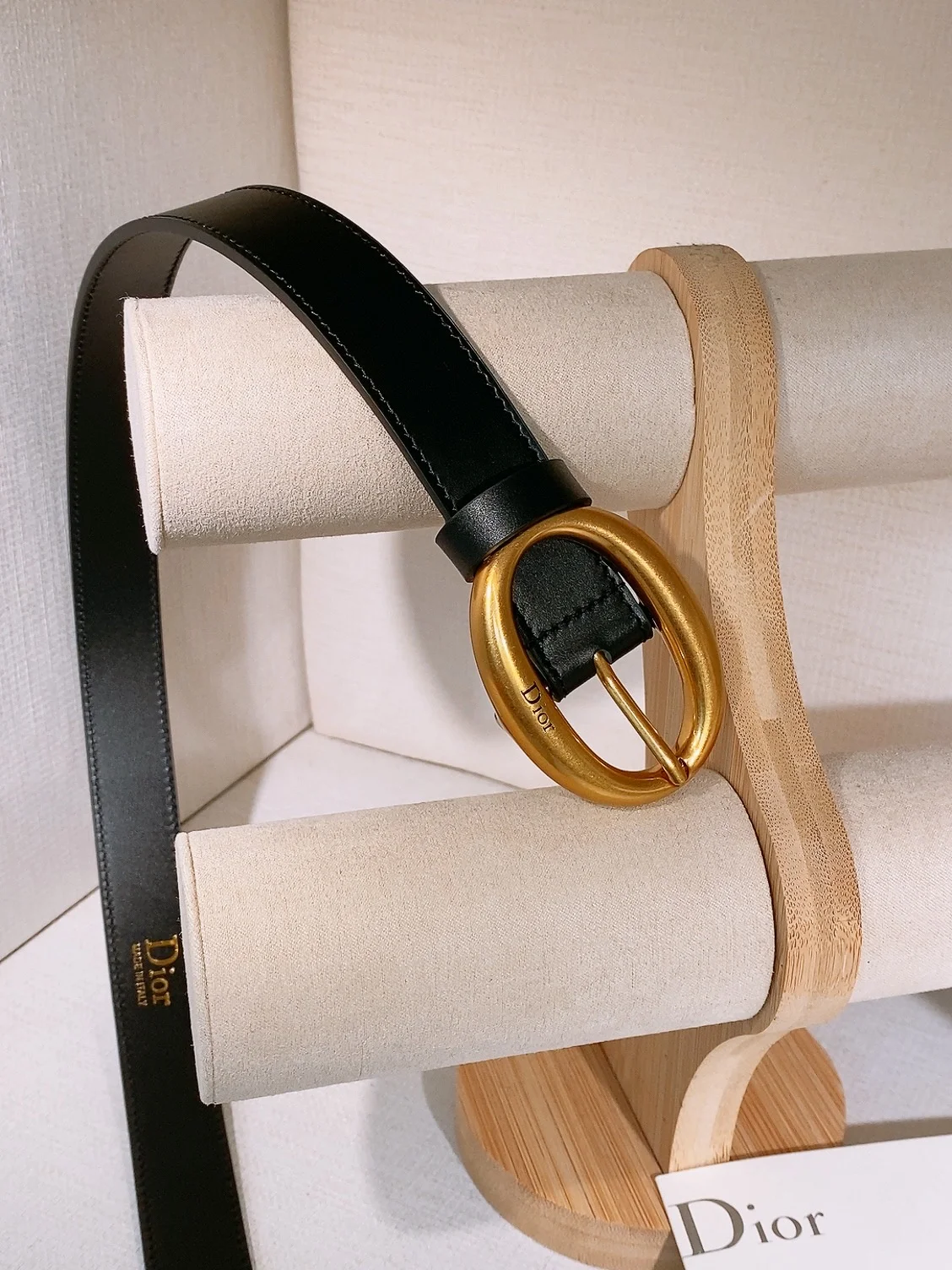 DIOR Belts Calfskin Leather P160 2.5cm Width A60202608050737 - Image 5