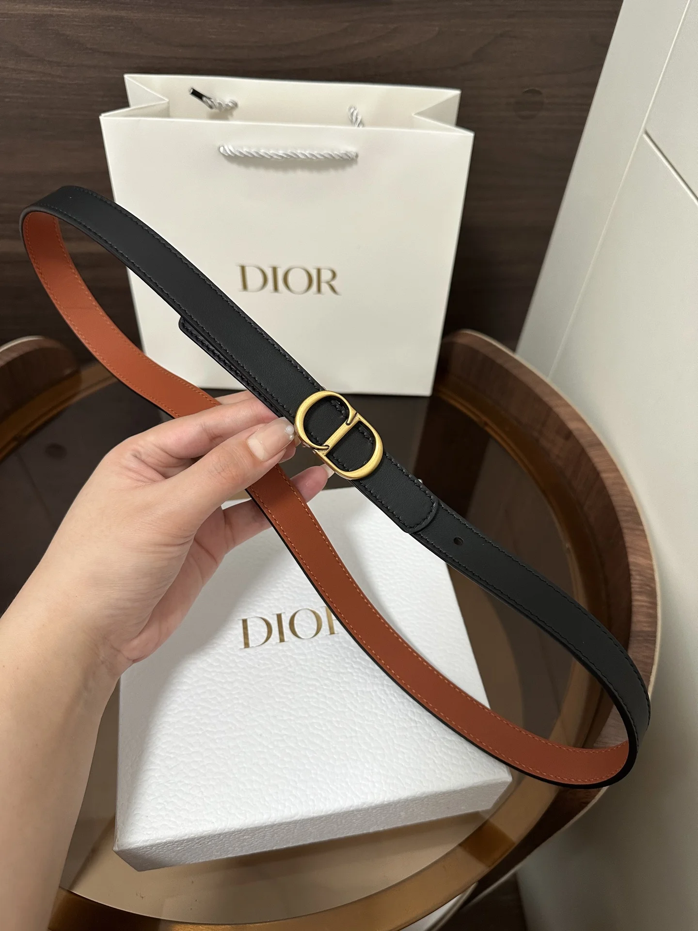 DIOR Belts Smooth Calfskin A60202608050281 - Image 3