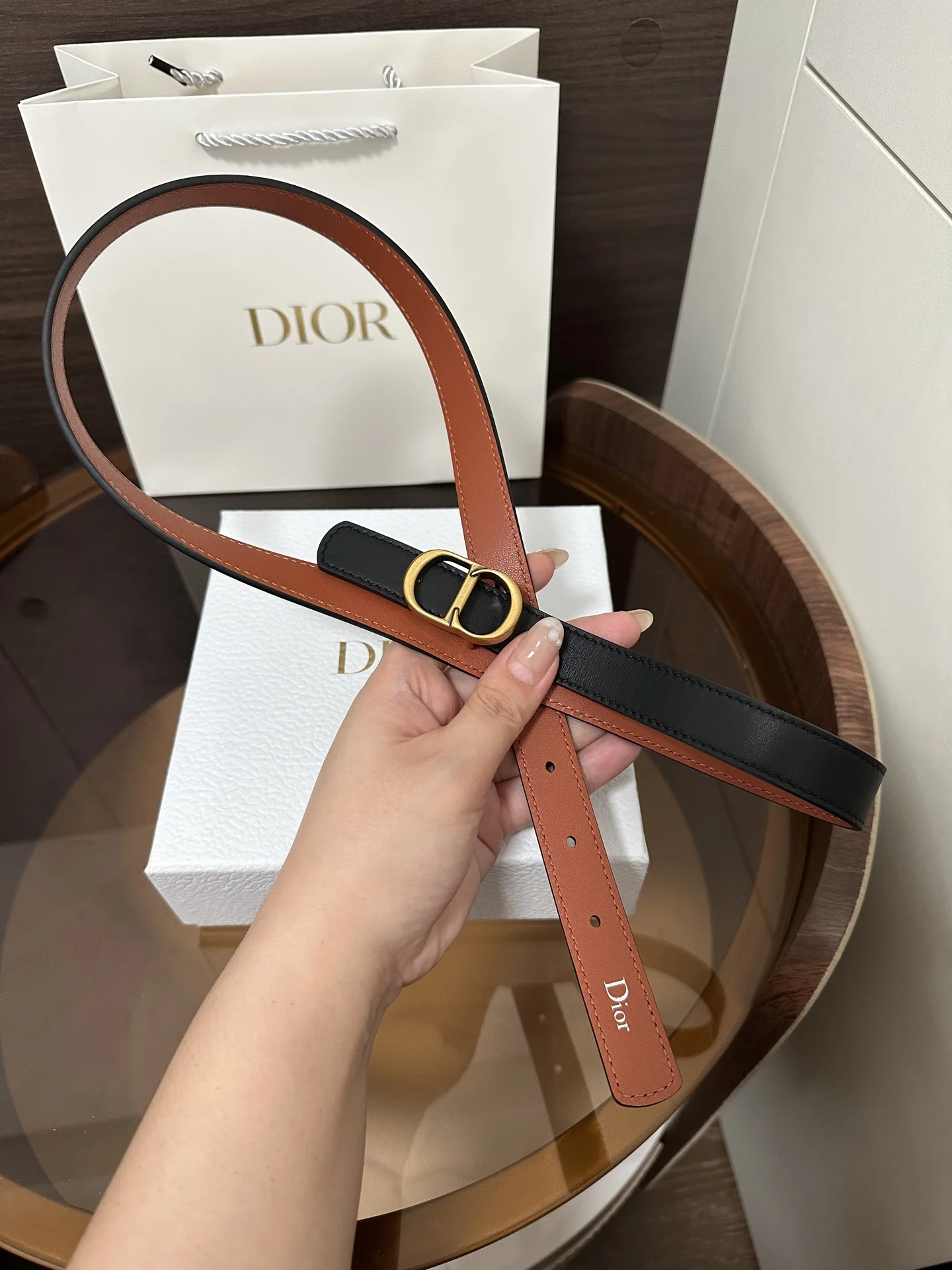 DIOR Belts Smooth Calfskin A60202608050281 - Image 5