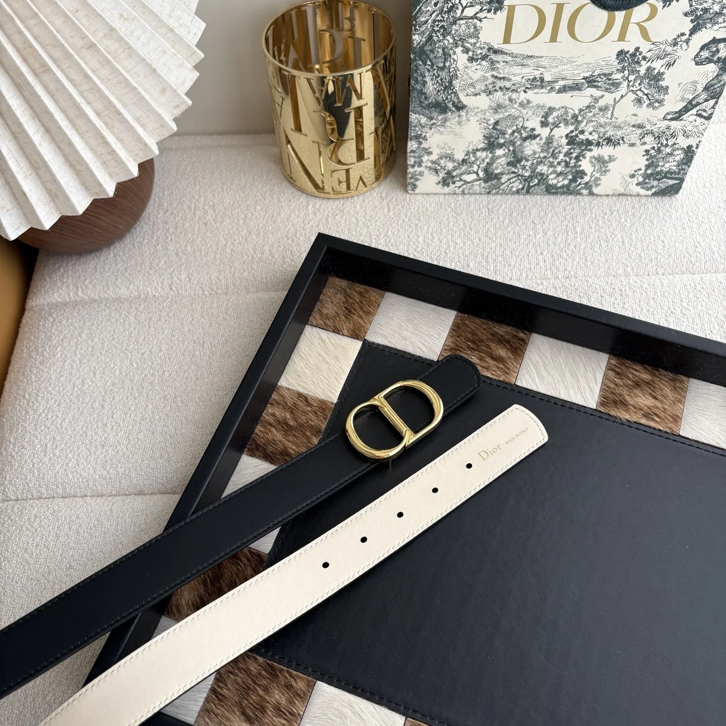 DIOR Belts Smooth Calfskin A60202608050782