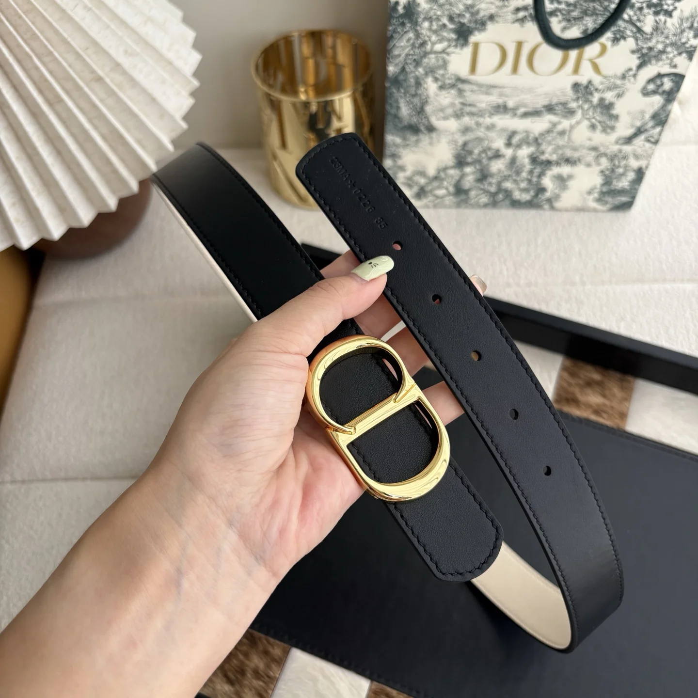 DIOR Belts Smooth Calfskin A60202608050782 - Image 4