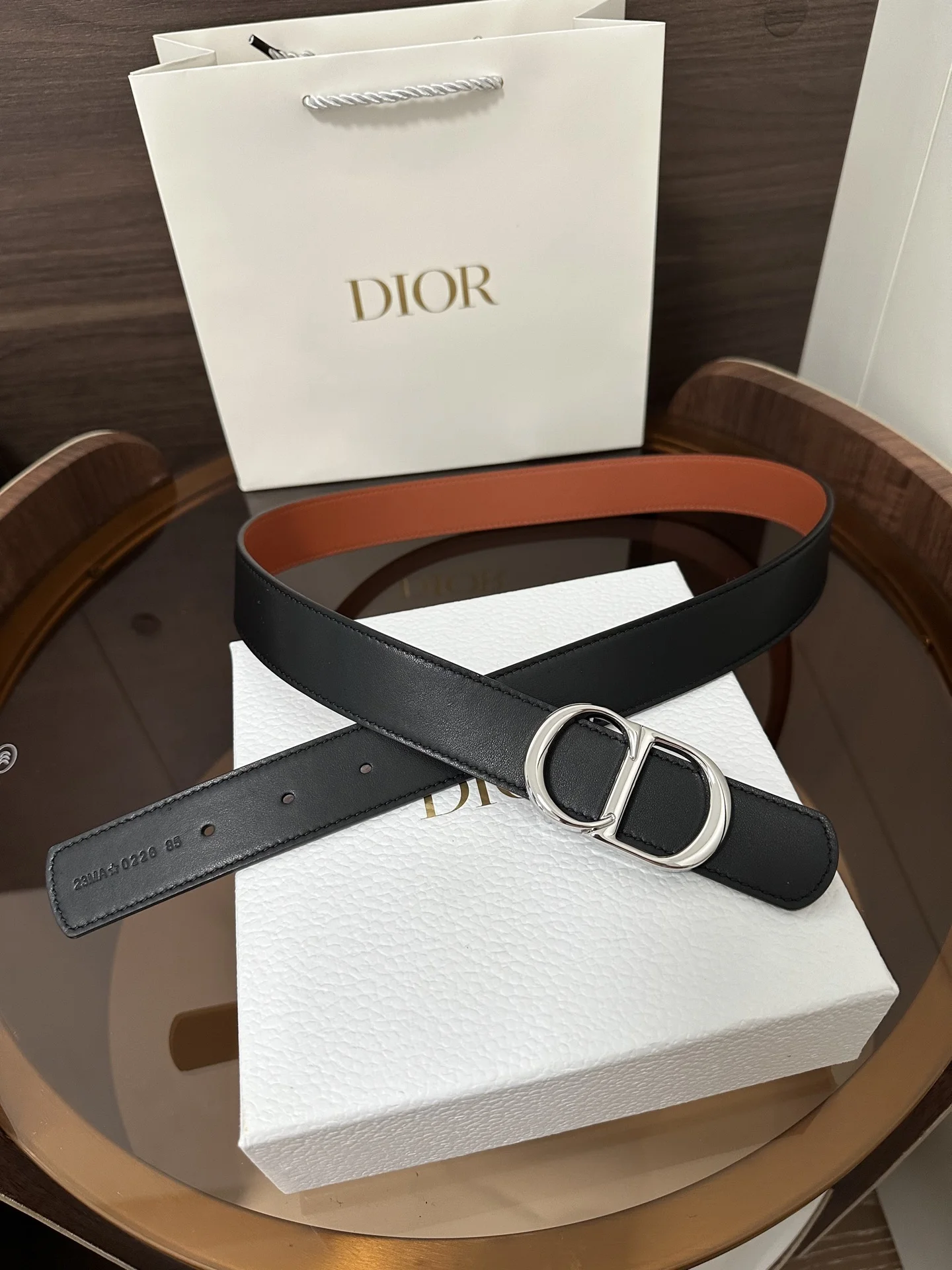 DIOR Belts Smooth Calfskin One Size A60202608050322 - Image 2