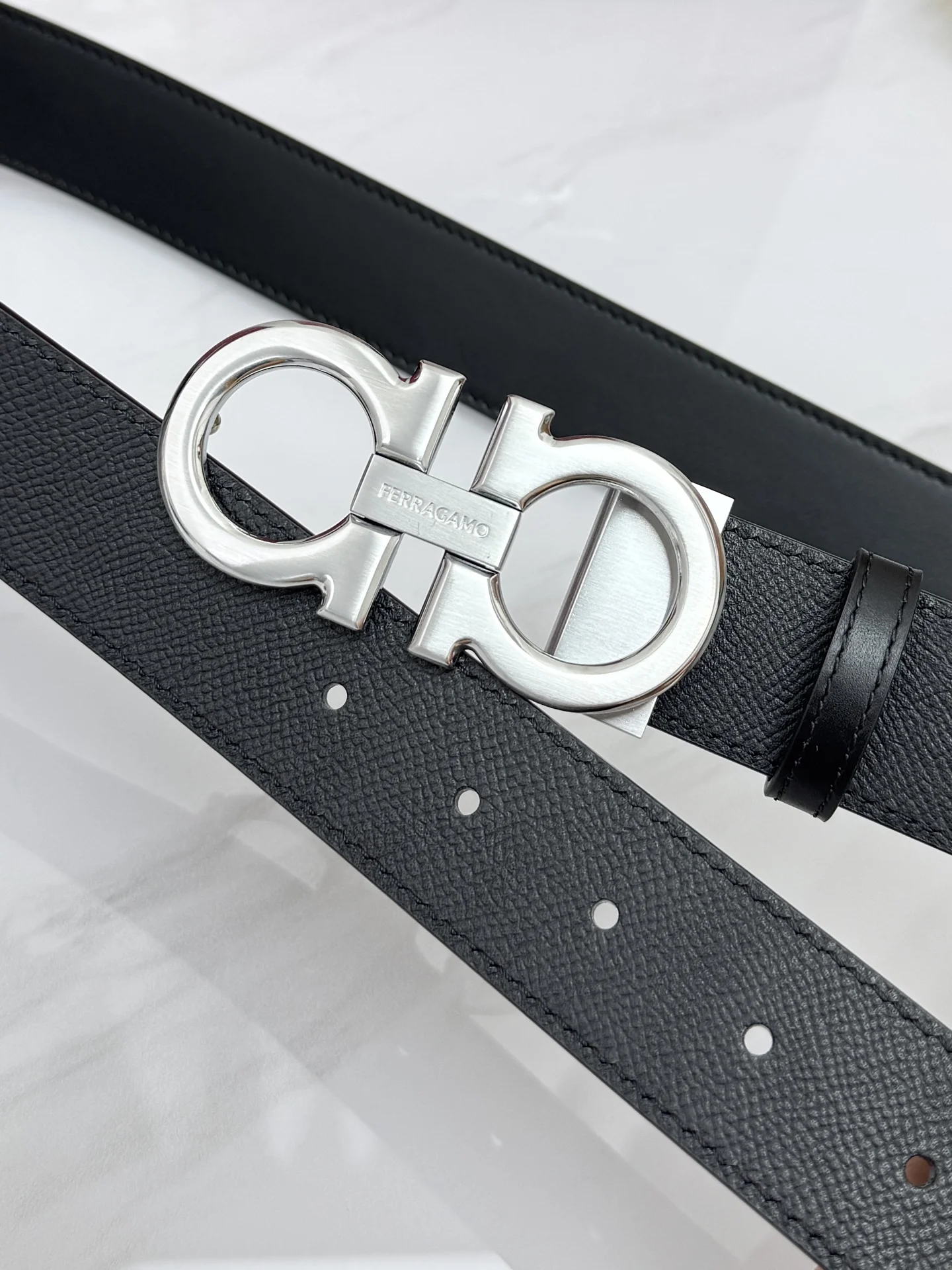 FERRAGAMO Belts Leather 3.5cm Width A70202608050410 - Image 8