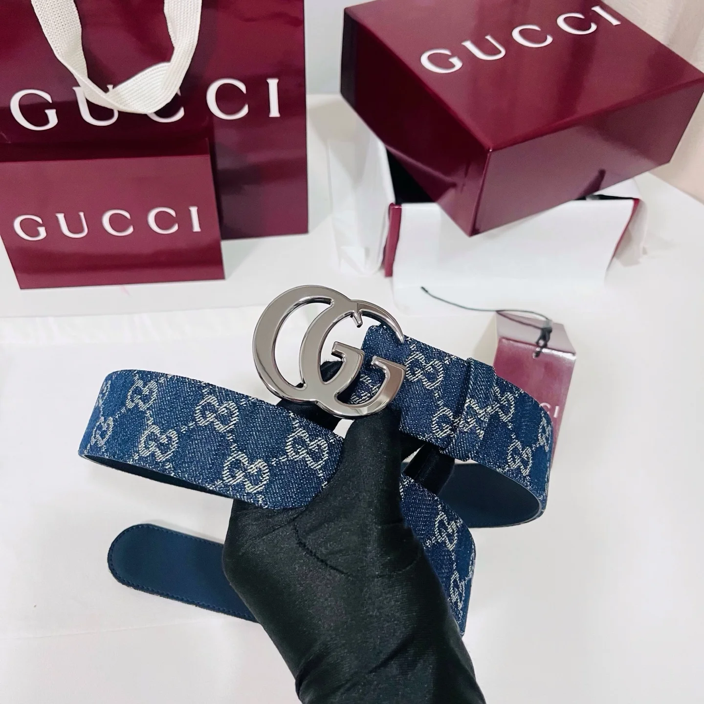 GUCCI Belts Leather One Size A70202608050054 - Image 2