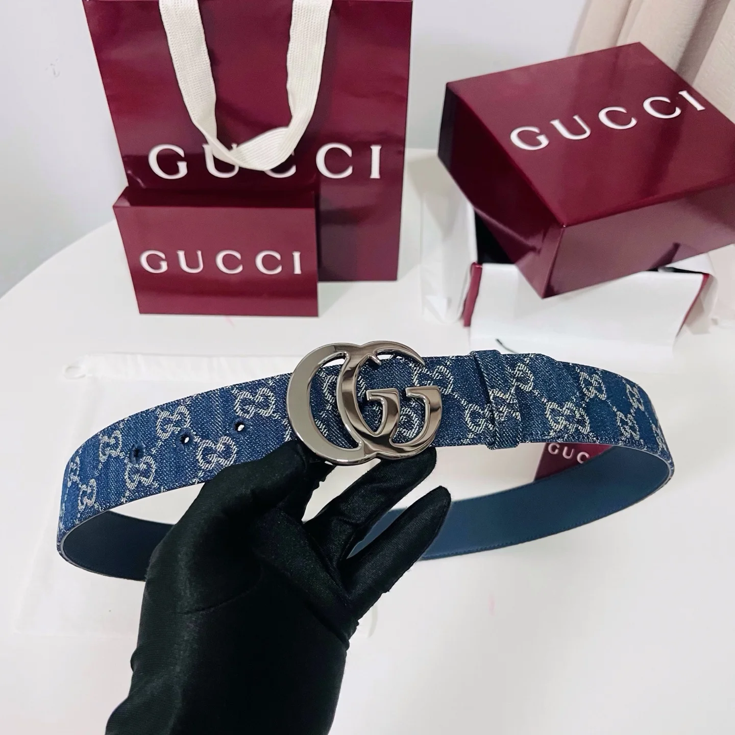 GUCCI Belts Leather One Size A70202608050054 - Image 3