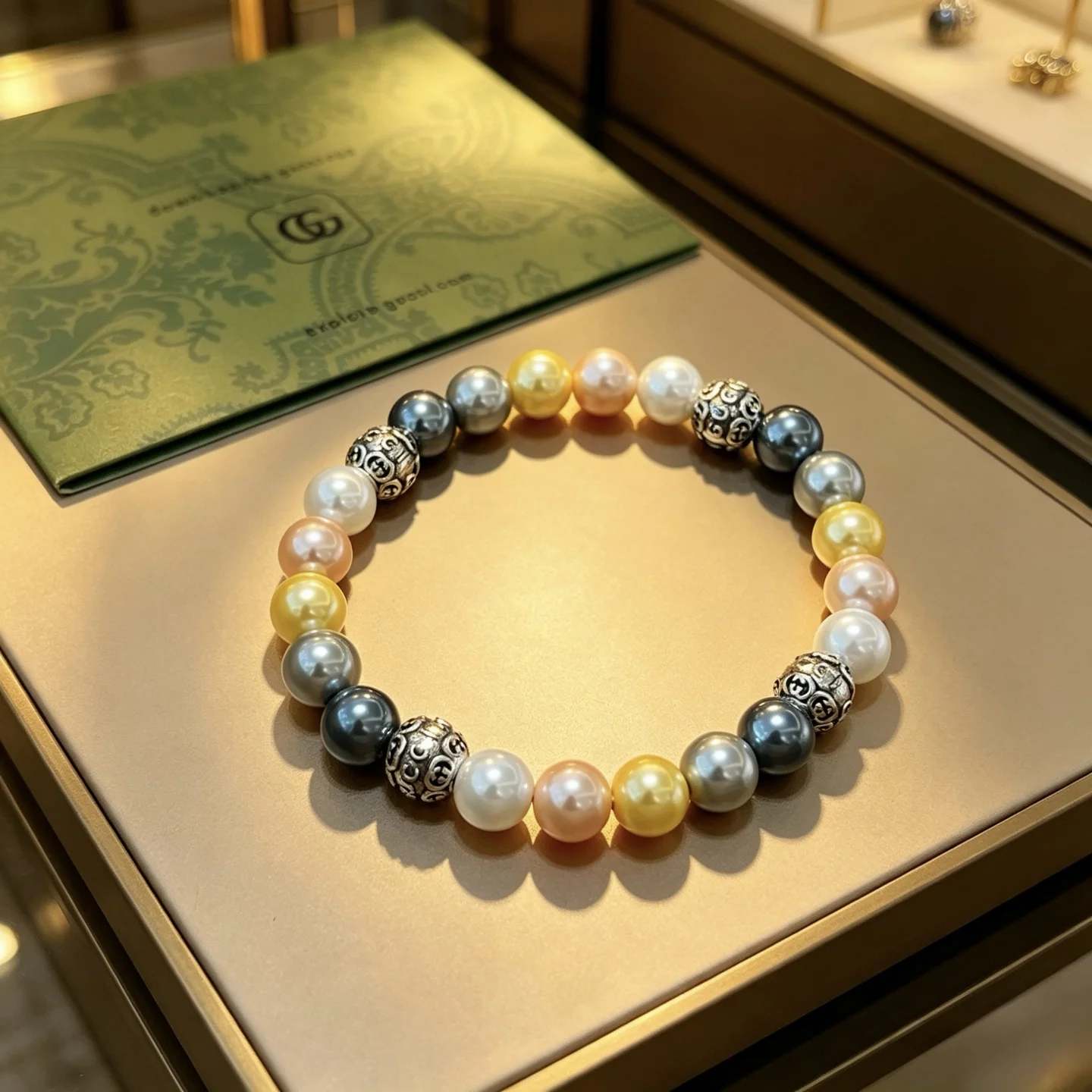GUCCI Bracelets Pearl Metal 16-24 CM A05202608050240