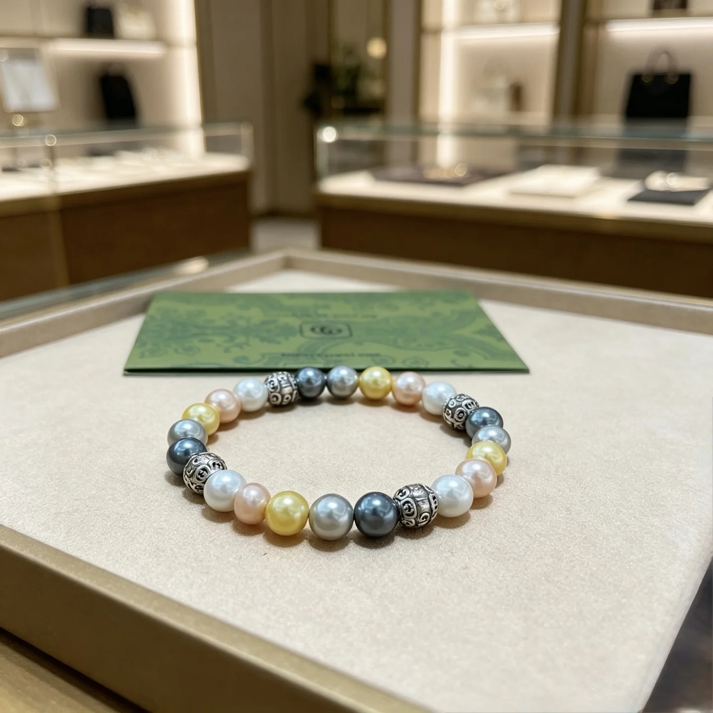 GUCCI Bracelets Pearl Metal 16-24 CM A05202608050240 - Image 4
