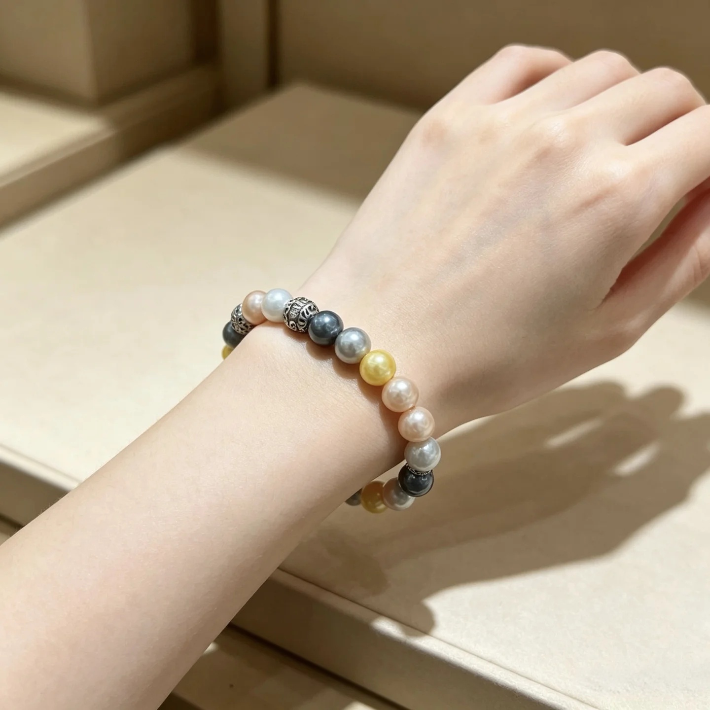 GUCCI Bracelets Pearl Metal 16-24 CM A05202608050240 - Image 6