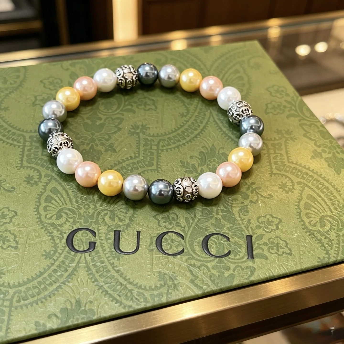 GUCCI Bracelets Pearl Metal 16-24 CM A05202608050240 - Image 7