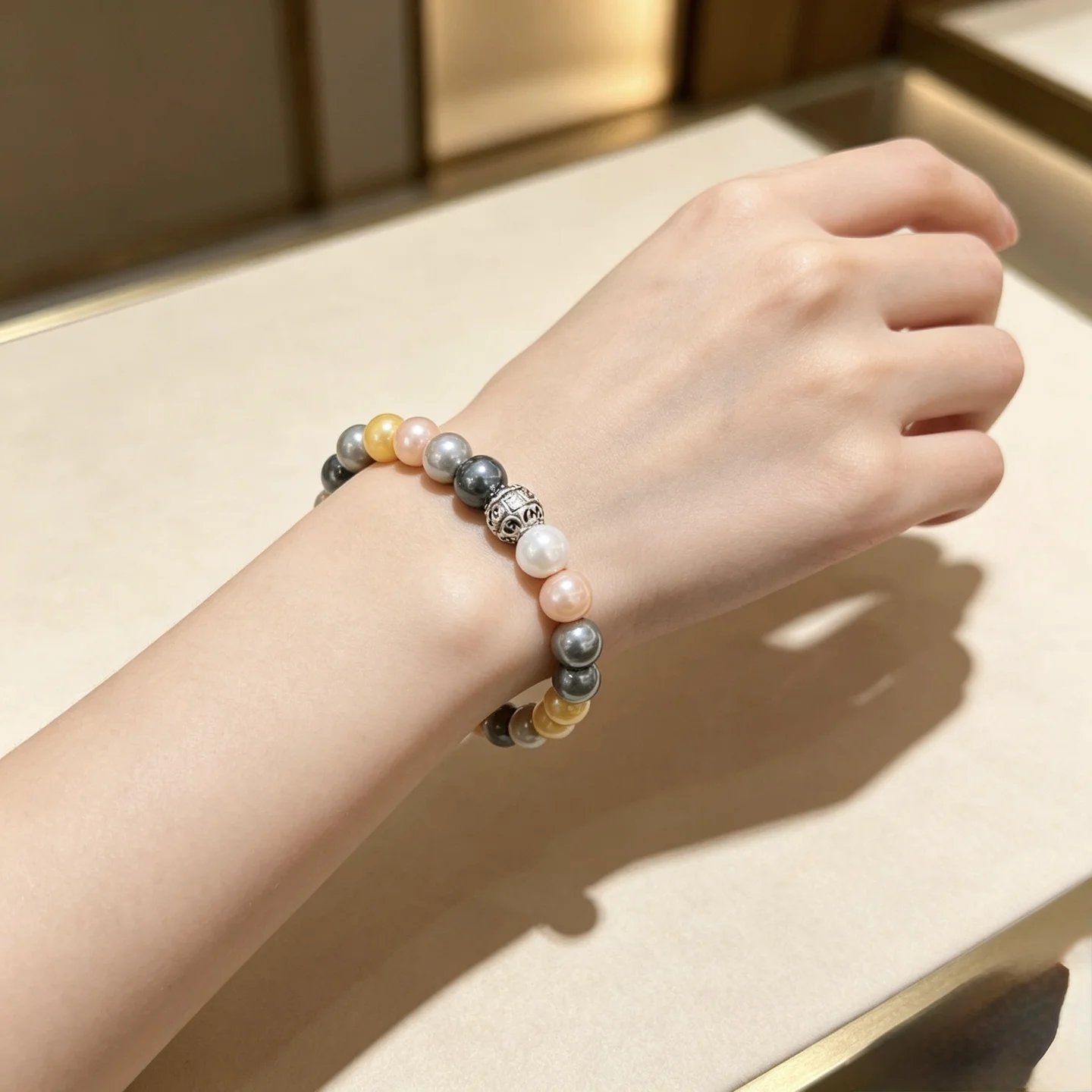 GUCCI Bracelets Pearl Metal 16-24 CM A05202608050240 - Image 8