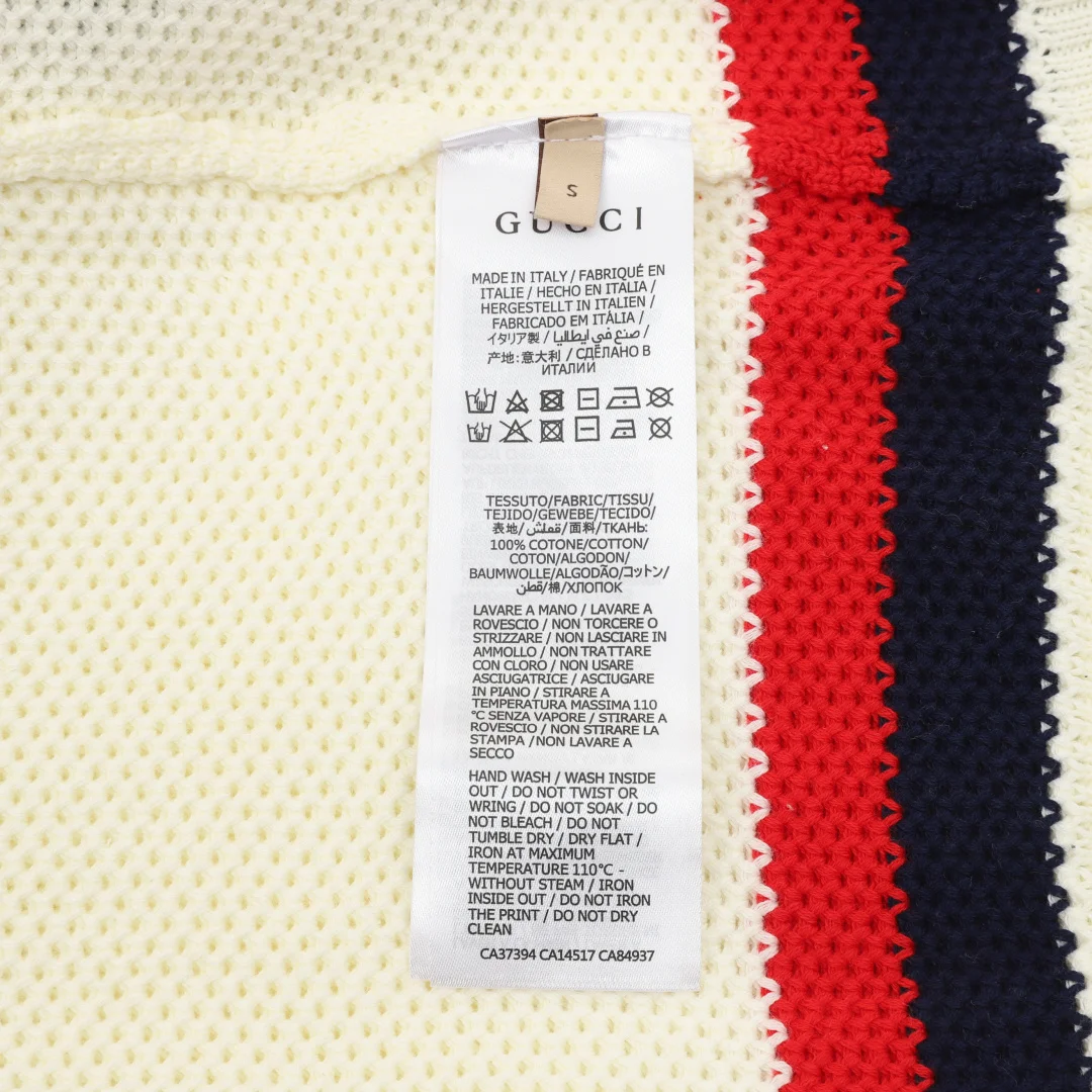 GUCCI Polos Cotton Knit XS-L A50202608030064 - Image 3