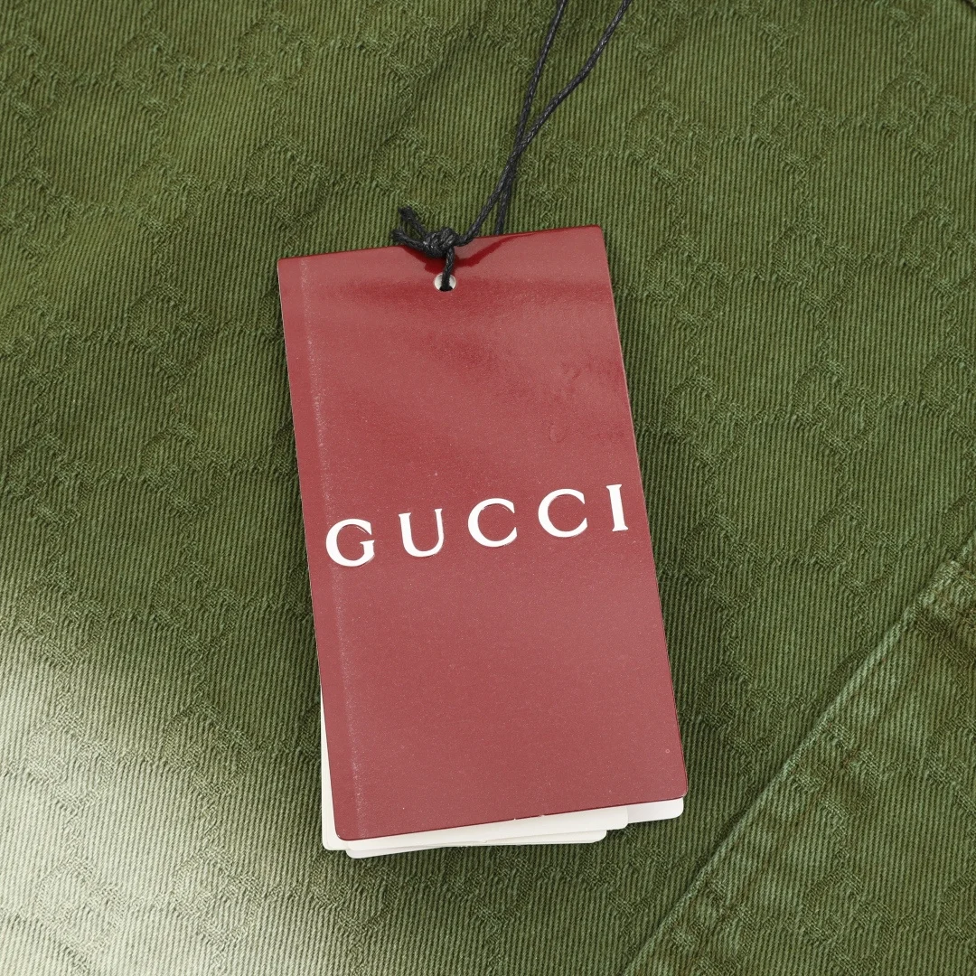 GUCCI Shorts Denim Jacquard XS-L A80202608030096 - Image 9