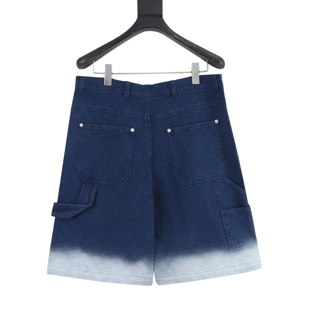 GUCCI Shorts Jacquard Denim XS-L A80202608030097