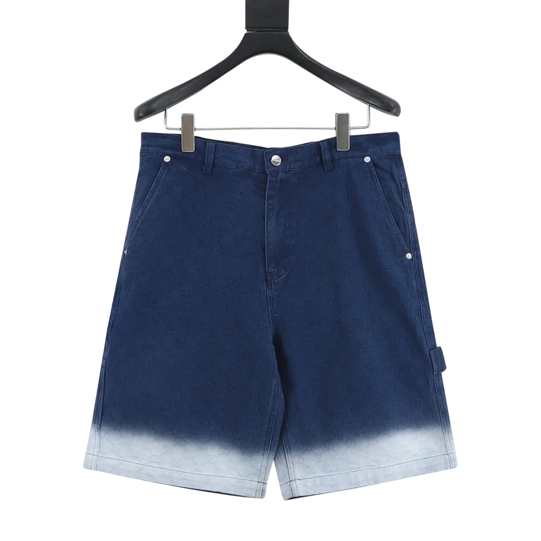 GUCCI Shorts Jacquard Denim XS-L A80202608030097 - Image 2