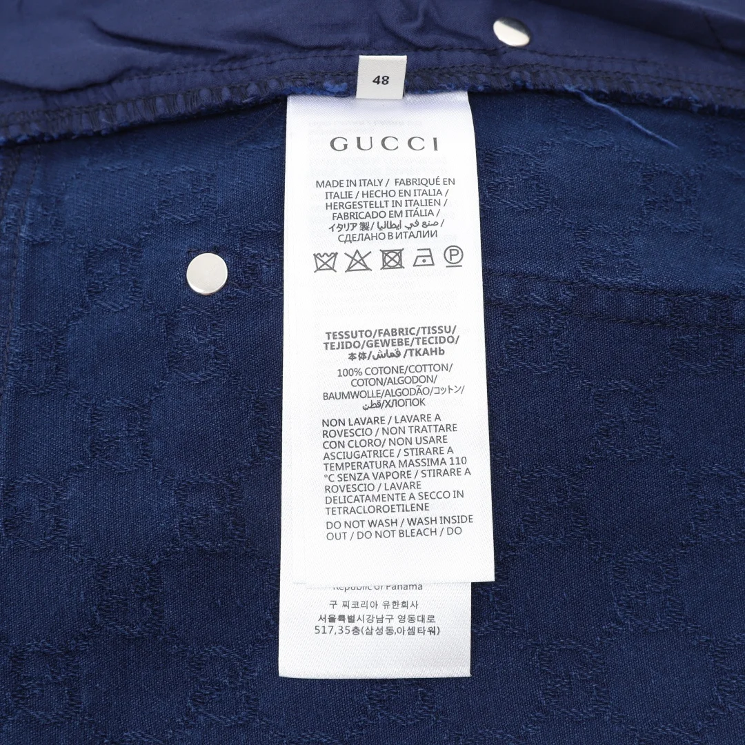 GUCCI Shorts Jacquard Denim XS-L A80202608030097 - Image 3