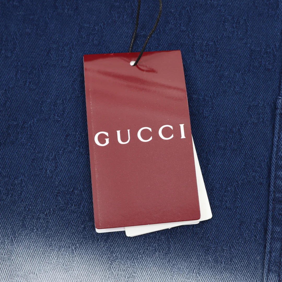 GUCCI Shorts Jacquard Denim XS-L A80202608030097 - Image 8
