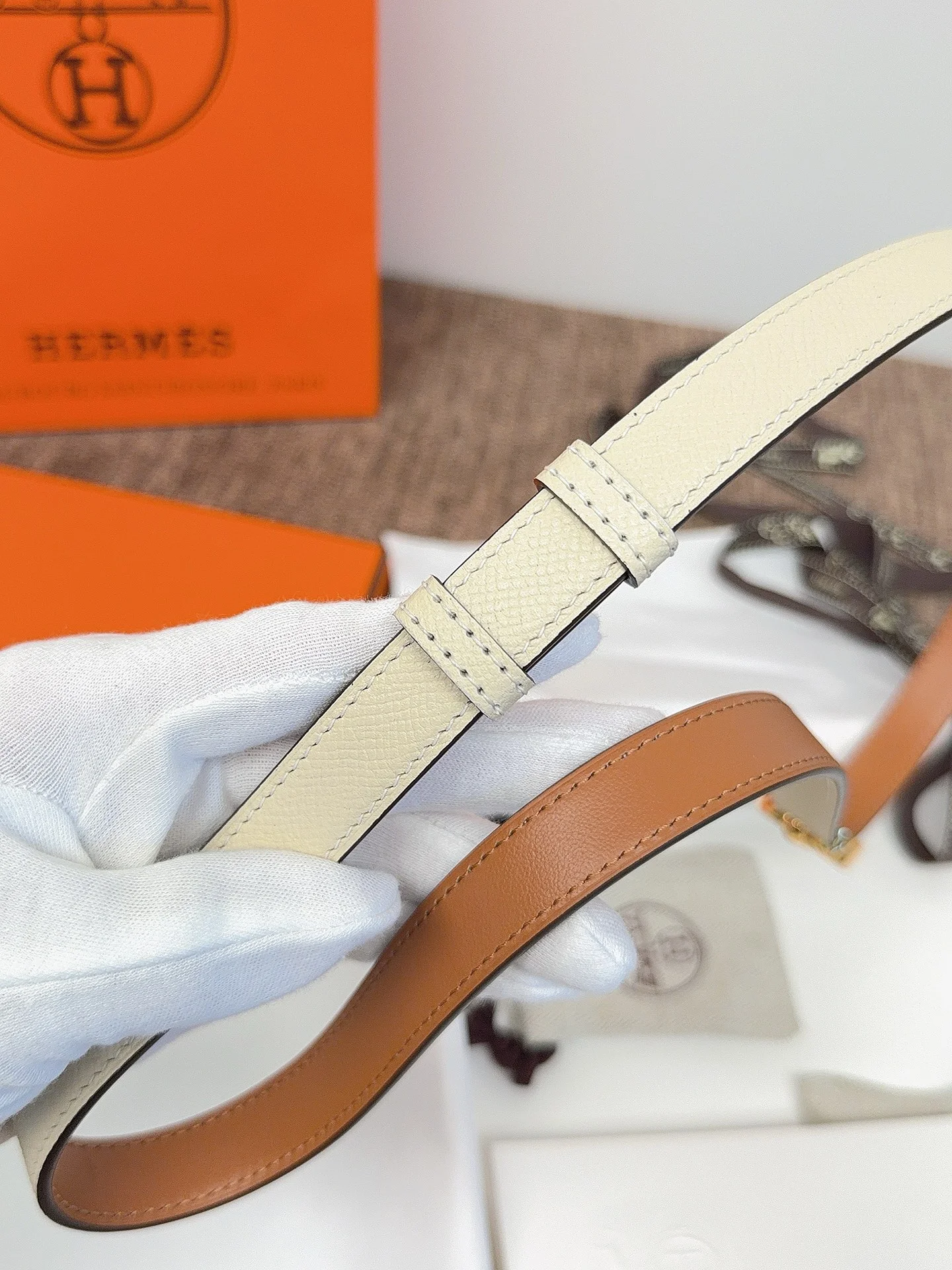 HERMES Belts Epsom Leather A990202608050701 - Image 3