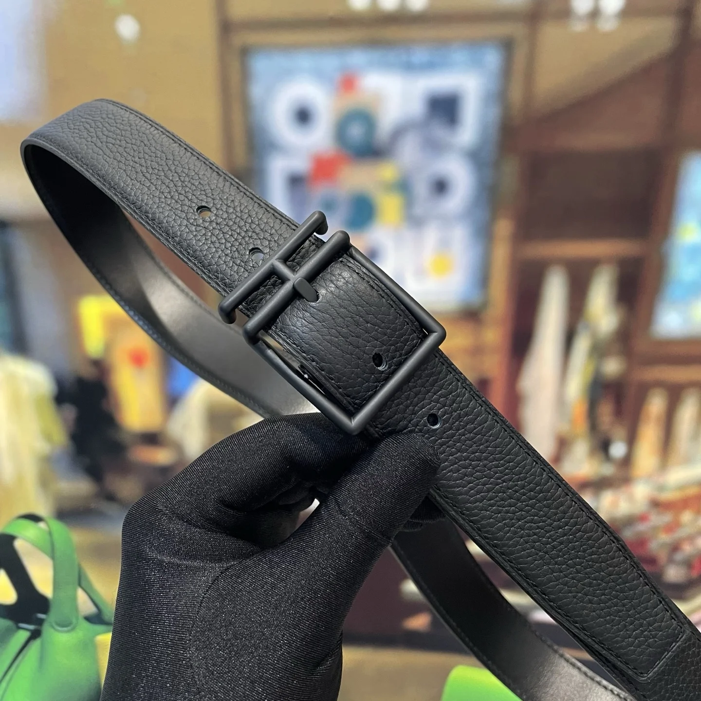 HERMES Belts Leather 32MM 32mm Width B20202608050227 - Image 2