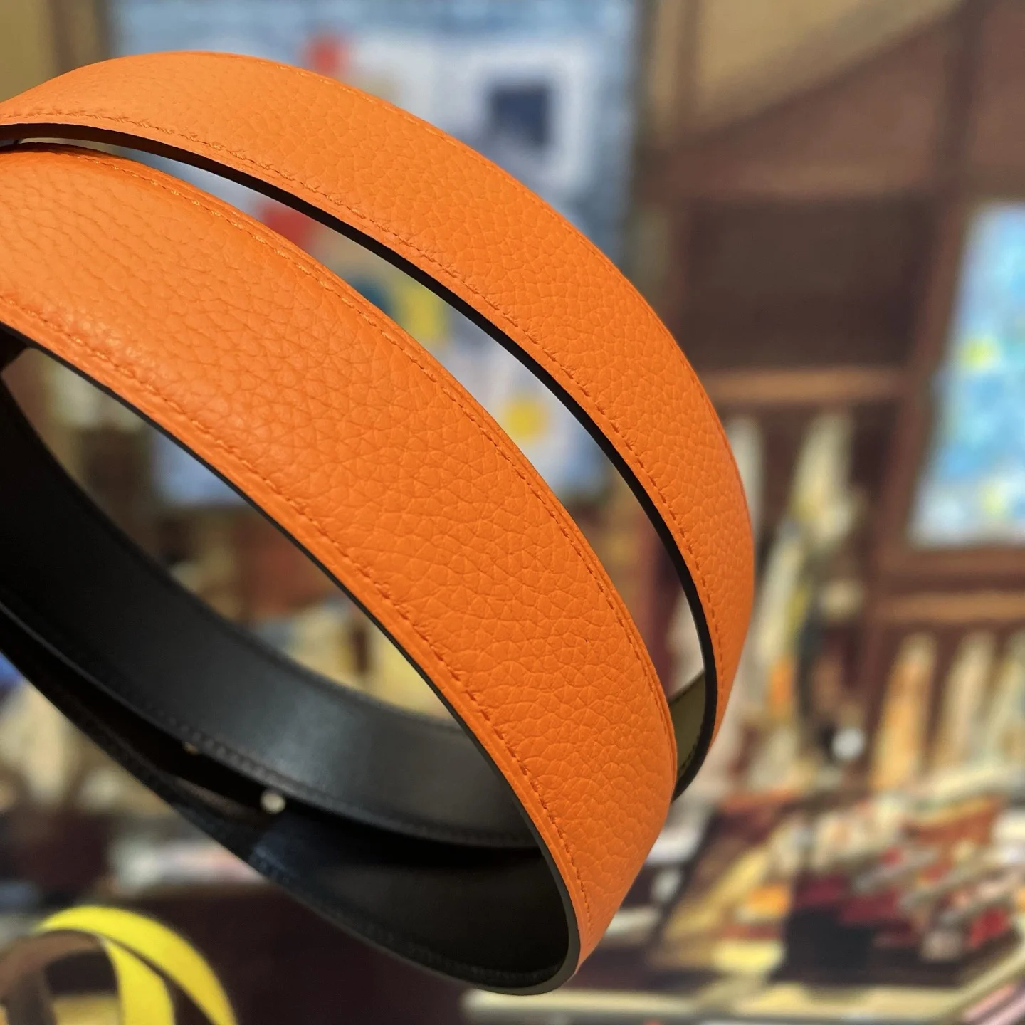 HERMES Belts Leather 32mm Width B20202608050318 - Image 6