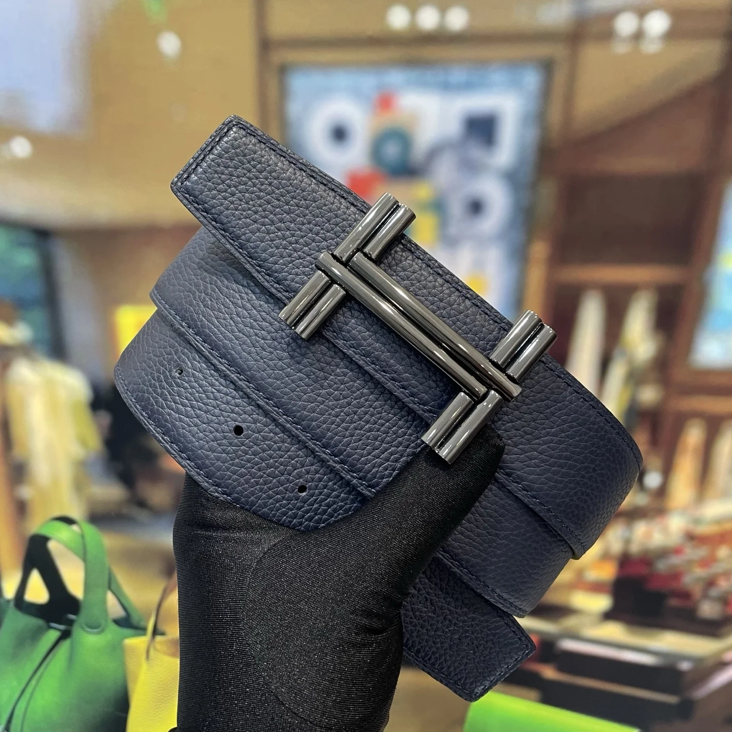 HERMES Belts Leather 38MM 38mm Width A70202608050573